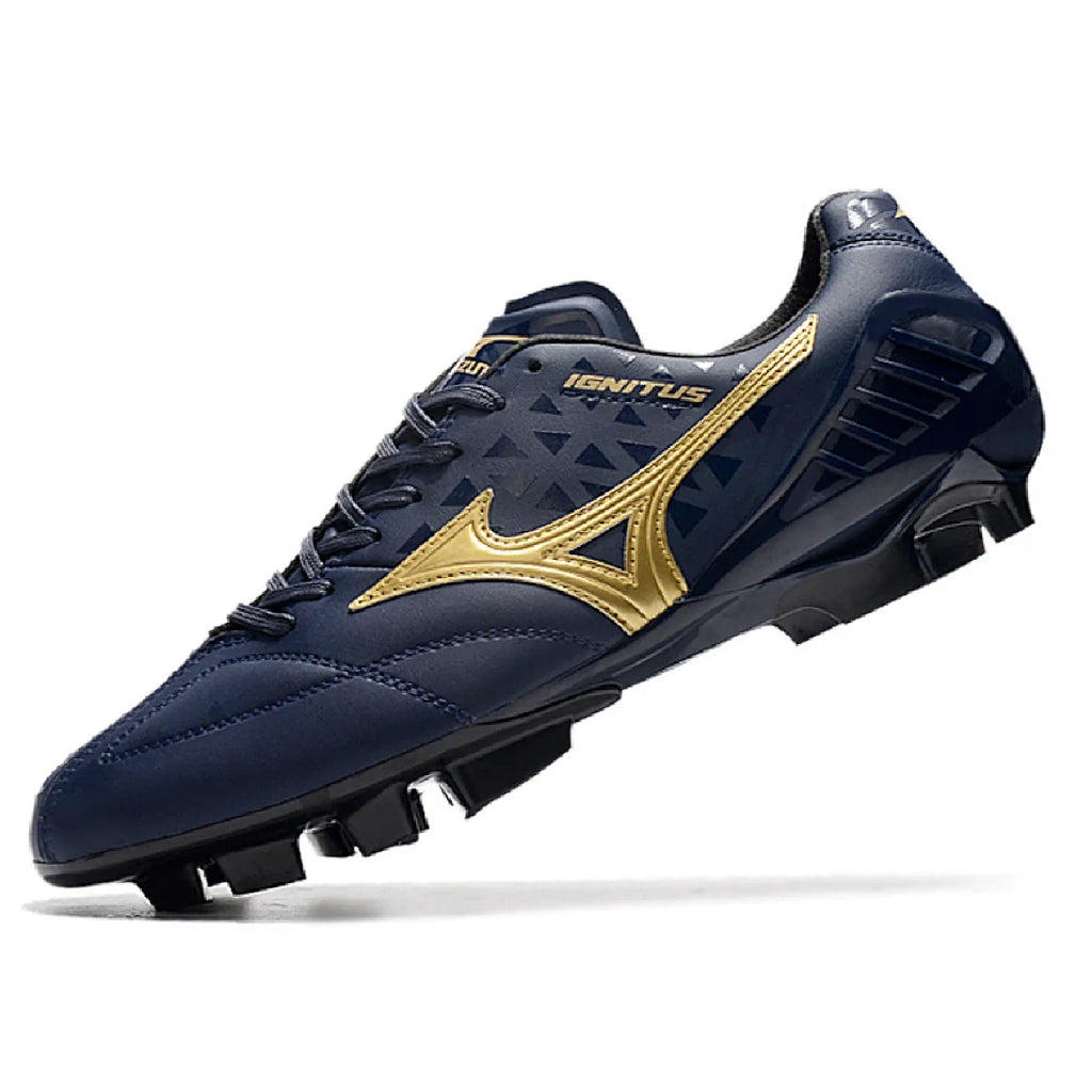 Mizuno Wave Ignitus 4 Blue and Gold FG