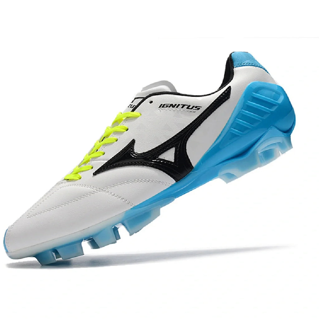 Mizuno Wave Ignitus 4 White and Blue FG