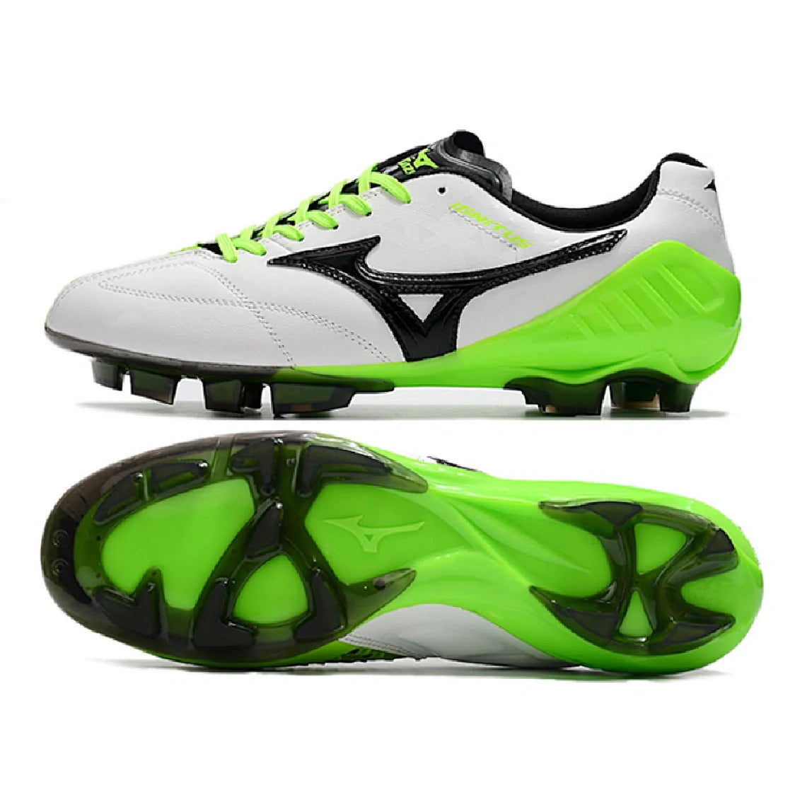 Mizuno Wave Ignitus 4 White and Green FG