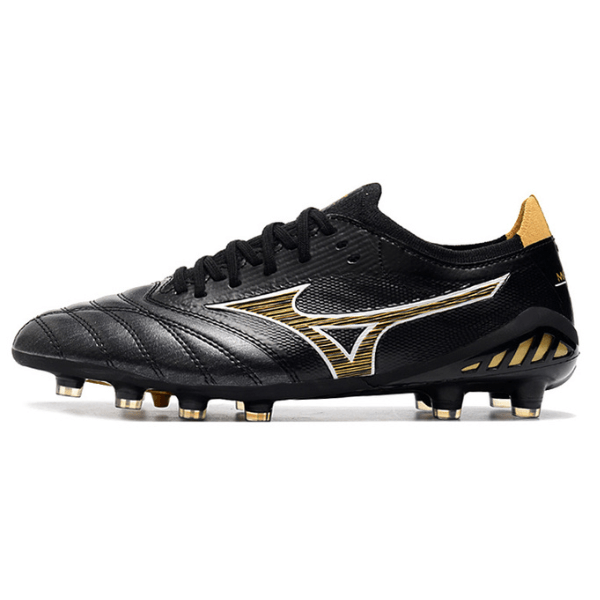 Mizuno Morelia Neo III Elite Black and Gold FG