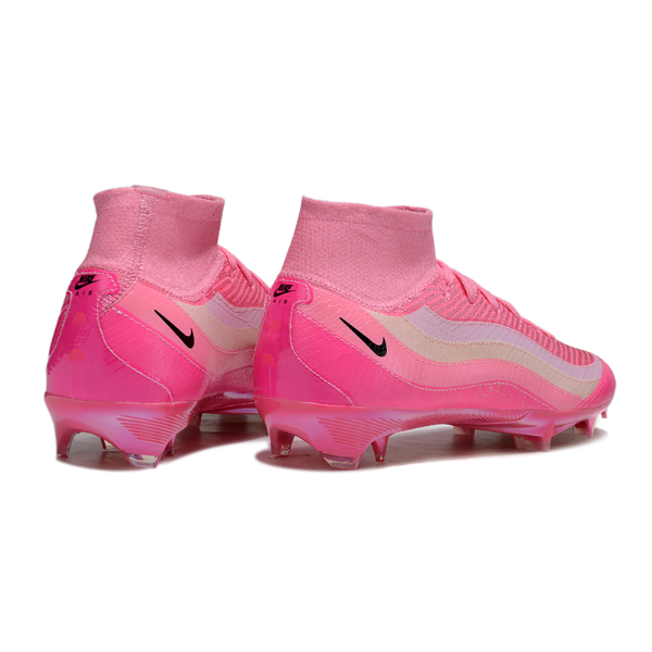 Nike Mercurial Superfly 10 Elite Pink Air Max 95 Pack Firm Ground FG Kids Football Boot