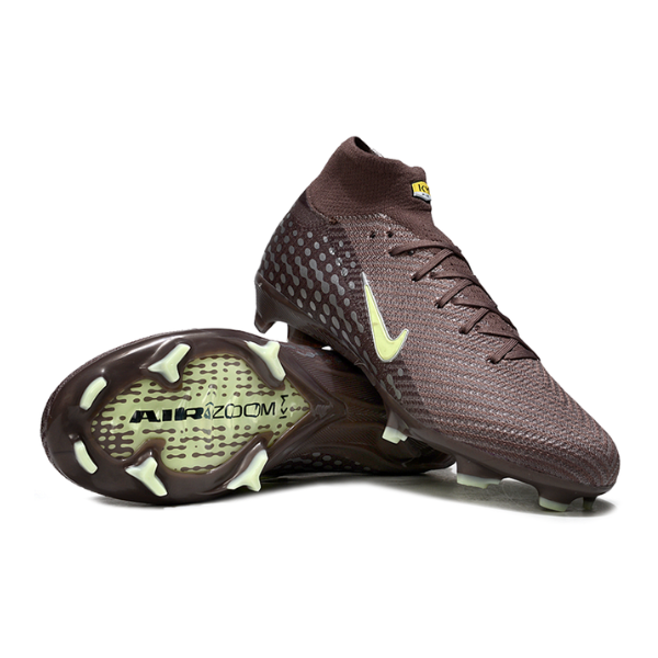 Nike Mercurial Superfly 10 Elite Brown Mbappe Pack Firm Ground FG Kids Football Boot