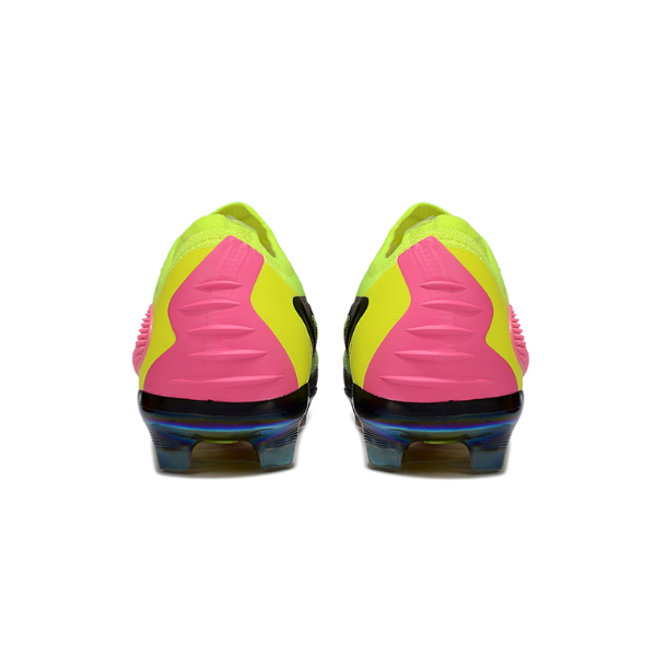 Nike Phantom 6 Elite Yellow, Black and Pink Fim Ground FG Kids Football Boot