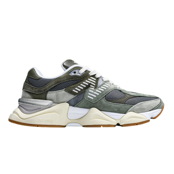New Balance 9060 Green Grey Casual Shoes
