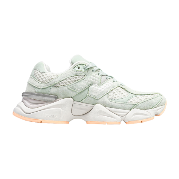 New Balance 9060 Silver Moss Green Casual Shoes