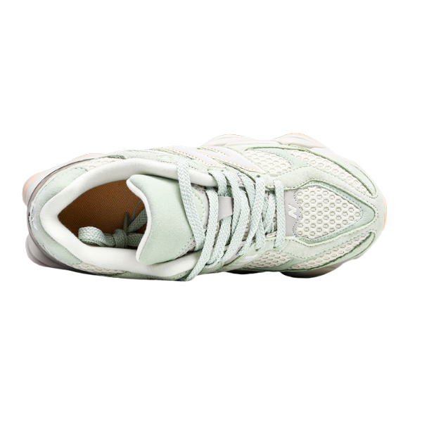 New Balance 9060 Silver Moss Green Casual Shoes