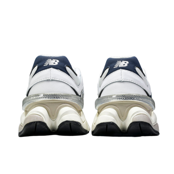 New Balance 9060 White Navy Casual Shoes