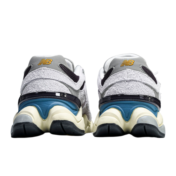 New Balance 9060 White and Black Casual Shoes