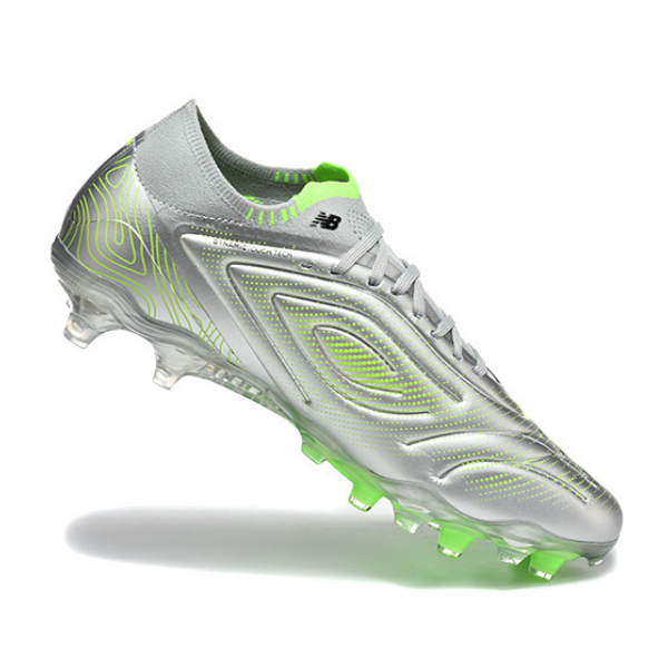 New Balance Tekela Elite V5 Silver and Green FG