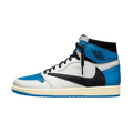 Nike Air Jordan 1 High Travis Scott Blue Military Casual Shoes