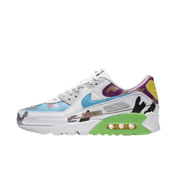 Nike Air Max 90 Flyleather Casual Shoes