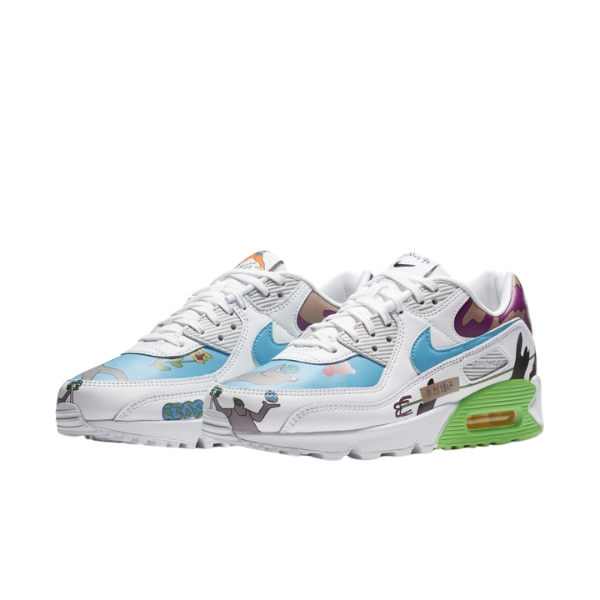 Nike Air Max 90 Flyleather Casual Shoes
