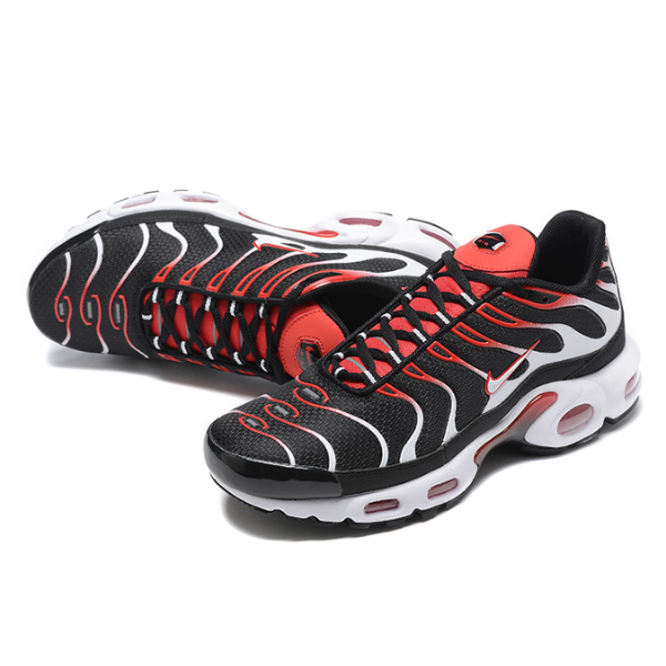 Nike Air Max Plus TN Black White Orange Casual Shoes