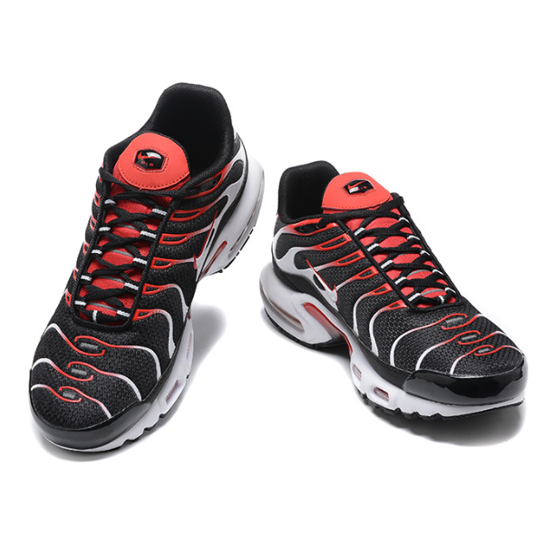 Nike Air Max Plus TN Black White Orange Casual Shoes