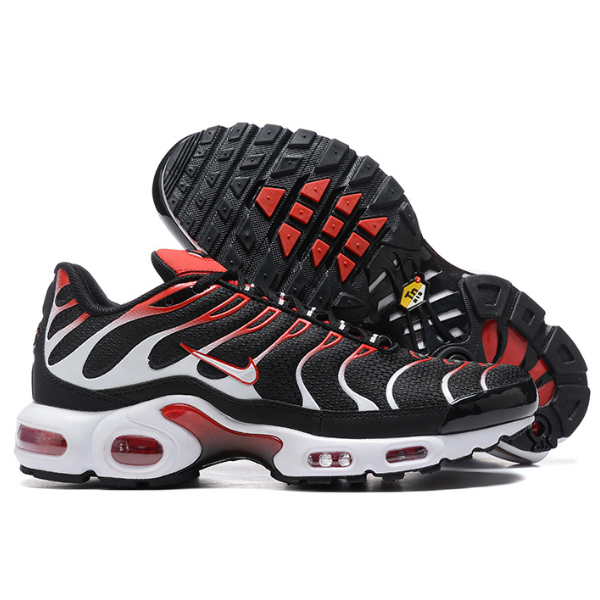 Nike Air Max Plus TN Black White Orange Casual Shoes