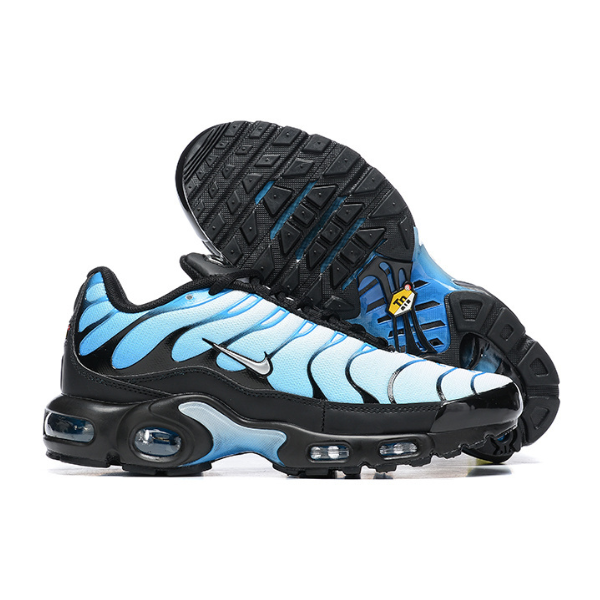 Nike Air Max Plus TN Black and Light Blue Casual Shoes