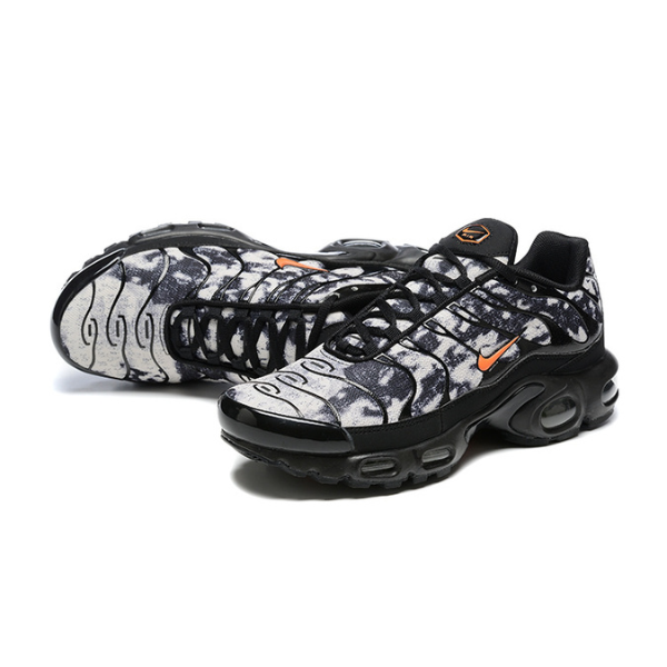 Nike Air Max Plus TN White Gray and Black Casual Shoes