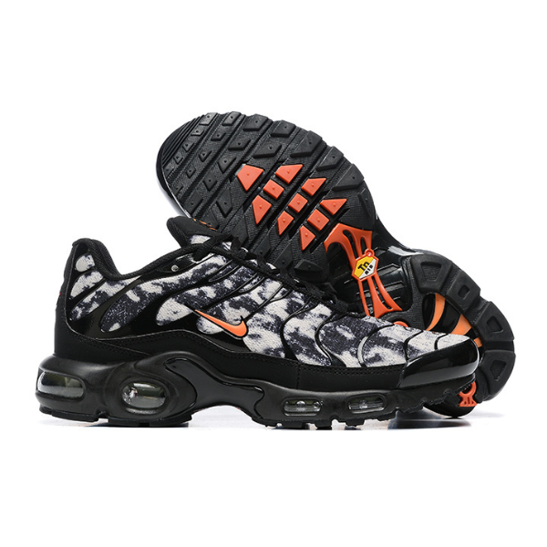 Nike Air Max Plus TN White Gray and Black Casual Shoes