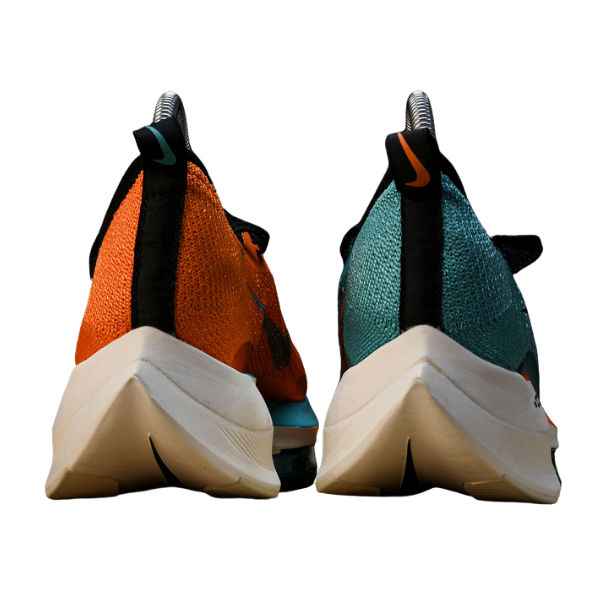 Nike Air Zoom Alphafly Next% 2 White Orange Blue Running Shoes