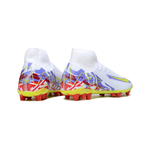 Nike Air Zoom Mercurial Superfly 10 Academy White Purple and Red AG