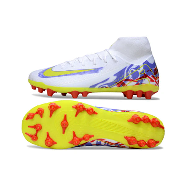 Nike Air Zoom Mercurial Superfly 10 Academy White Purple and Red AG
