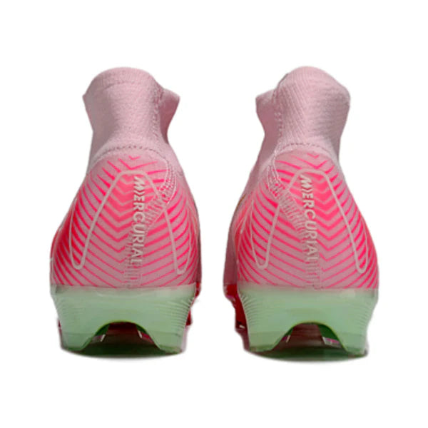 Nike Air Zoom Mercurial Superfly 10 Elite Pink Firm Ground FG Kids Football Boot
