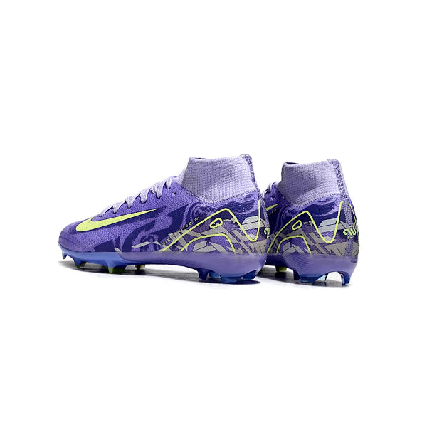 Nike Air Zoom Mercurial Superfly 10 Elite Purple United 001 Pack Firm Ground FG Kids Football Boot