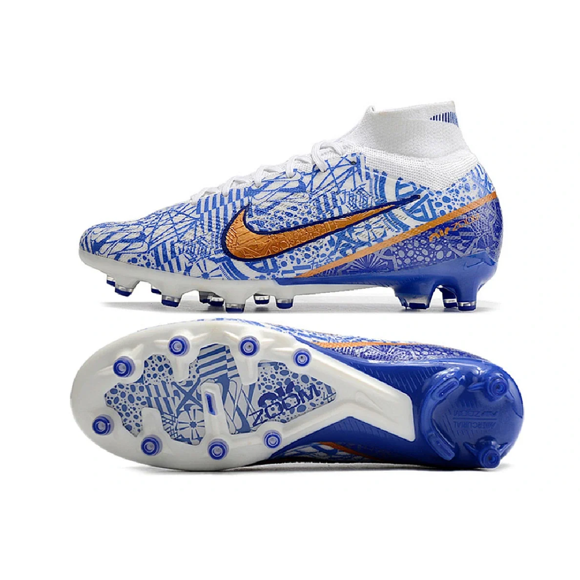 Nike Air Zoom Mercurial Superfly 9 Elite CR7 Pack Blue AG