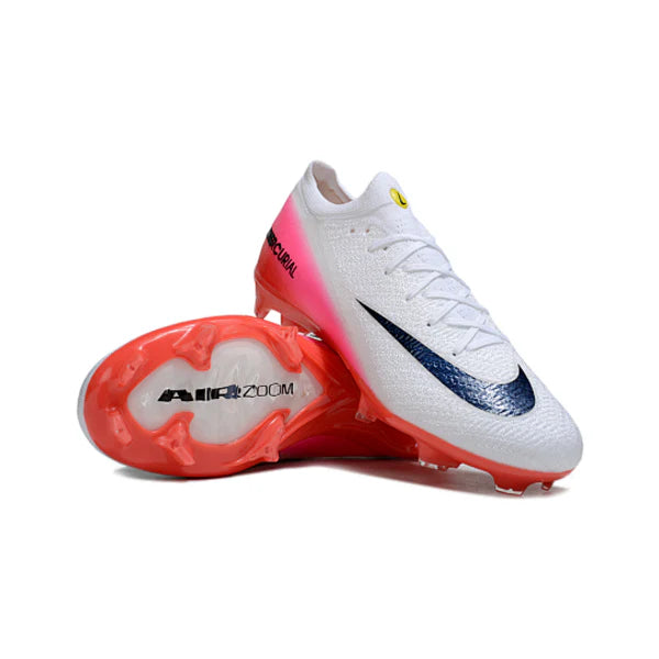 Nike Air Zoom Mercurial Vapor 16 Elite Fear Nothing Pack White and Black FG Kids
