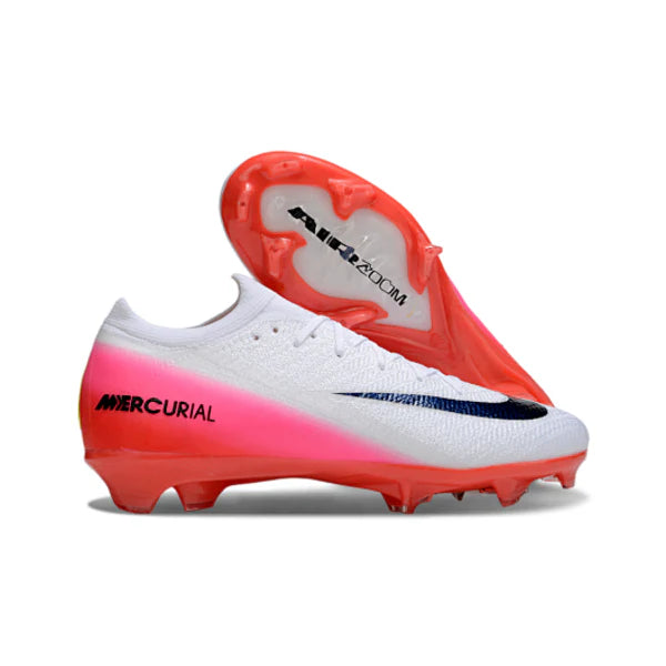Nike Air Zoom Mercurial Vapor 16 Elite Fear Nothing Pack White and Black FG Kids