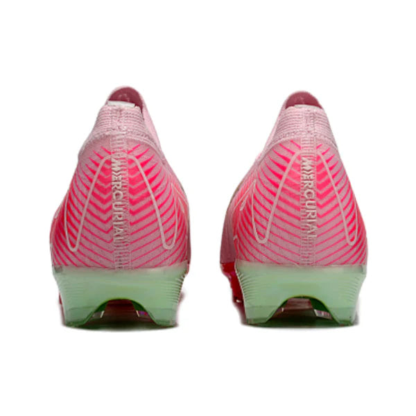Nike Air Zoom Mercurial Vapor 16 Elite Light Pink and Light Green Firm Ground FG Kids Football Boot