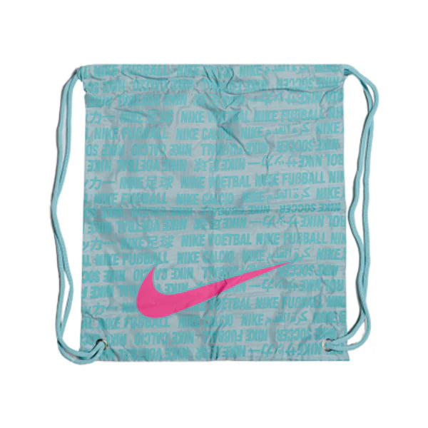 Nike Light Blue and Pink Boot Bag