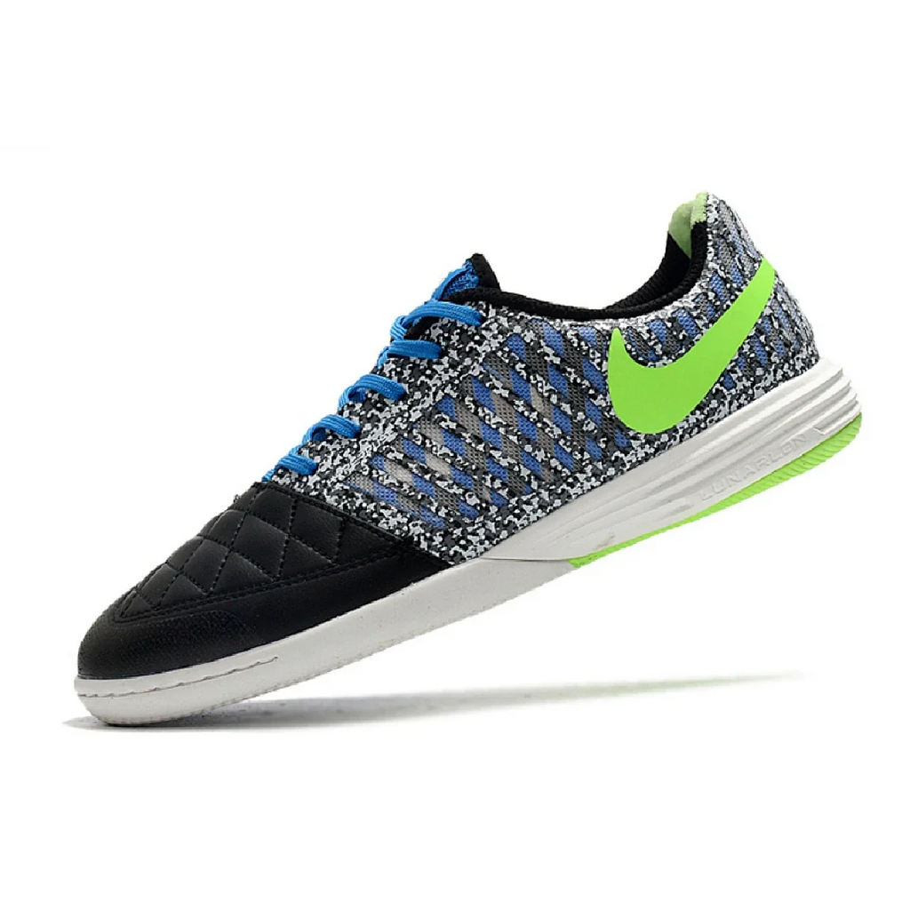 Nike Lunar Gato II Black White and Blue IC