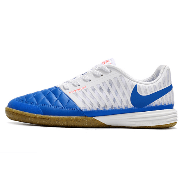 Nike Lunar Gato II IC White and Blue IC