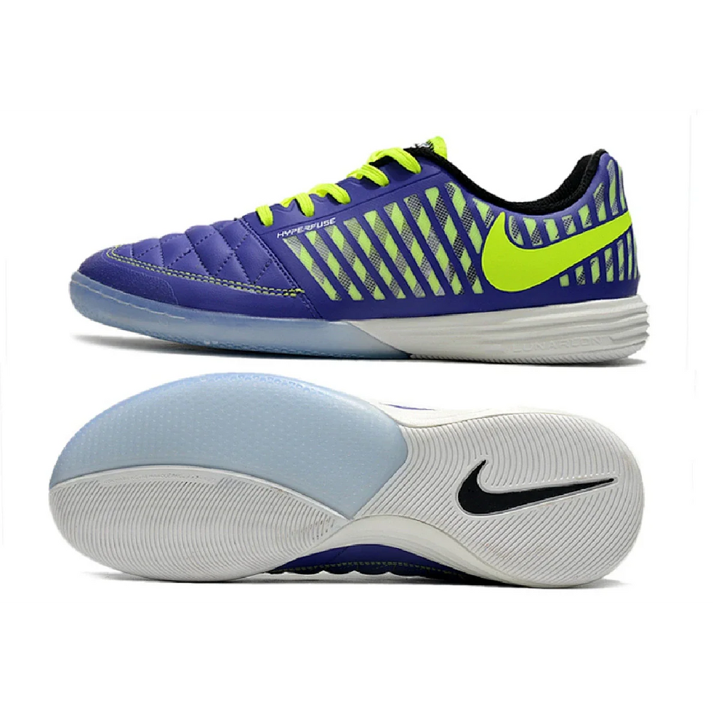 Nike Lunar Gato II IC Purple and Green IC