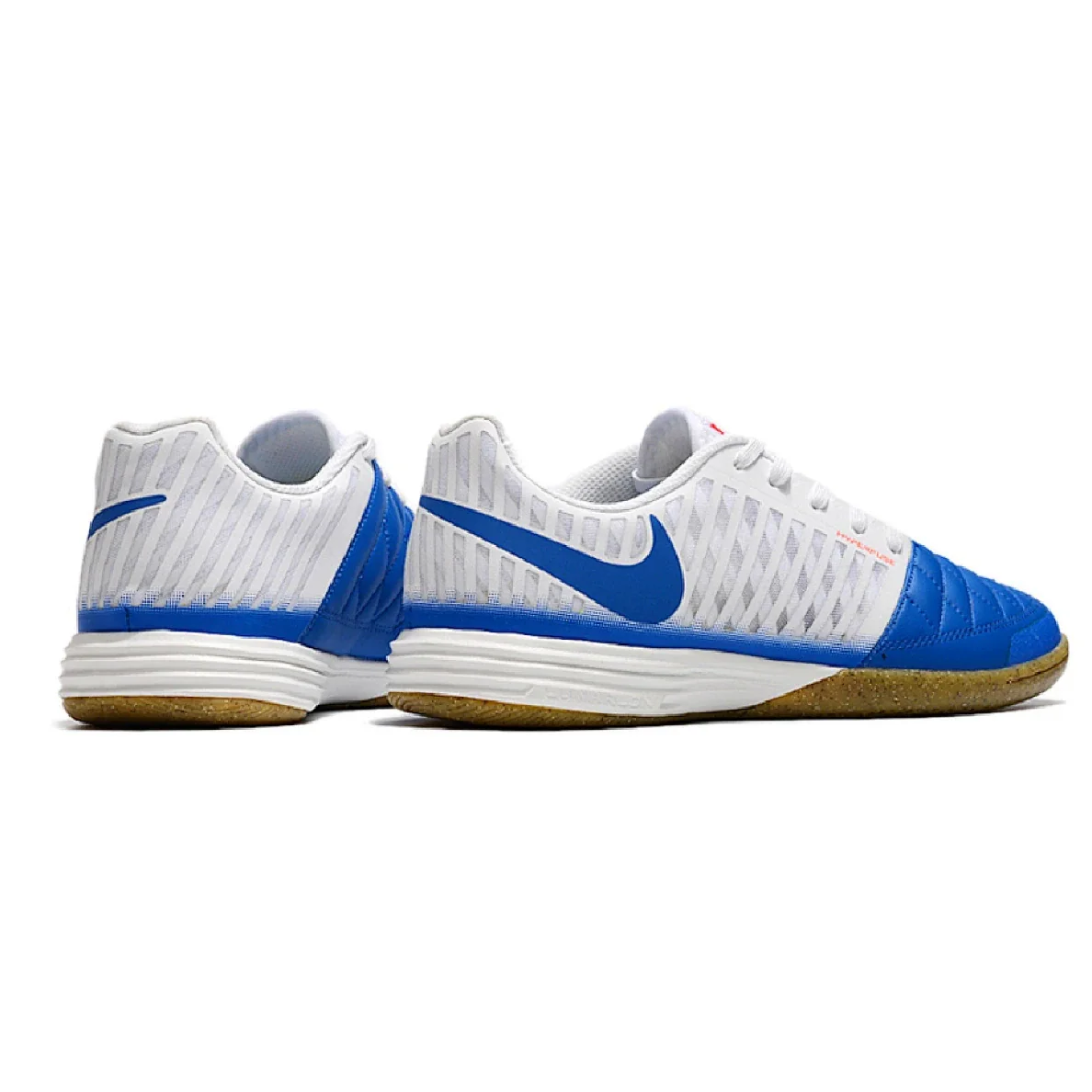 Nike Lunar Gato II IC White and Blue IC