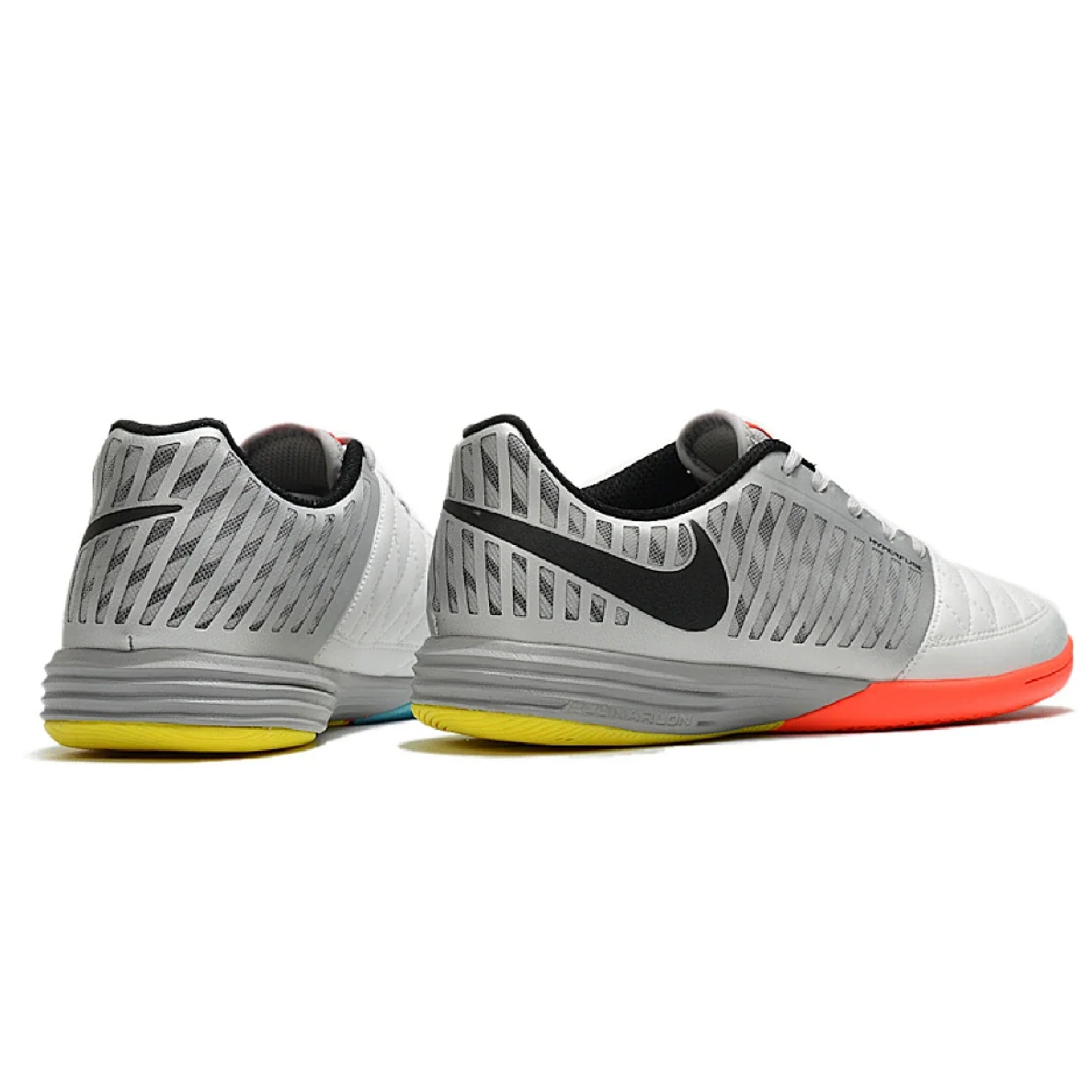 Nike Lunar Gato II White and Gray IC