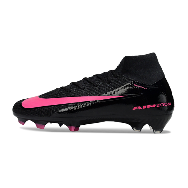 Nike Air Zoom Mercurial Superfly 10 Elite Black and Pink FG