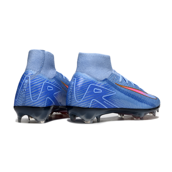 Nike Mercurial Superfly 10 Elite Blue Firm Ground FG Kids Football Boot