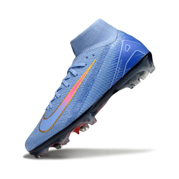 Nike Mercurial Superfly 10 Elite Blue Firm Ground FG Kids Football Boot