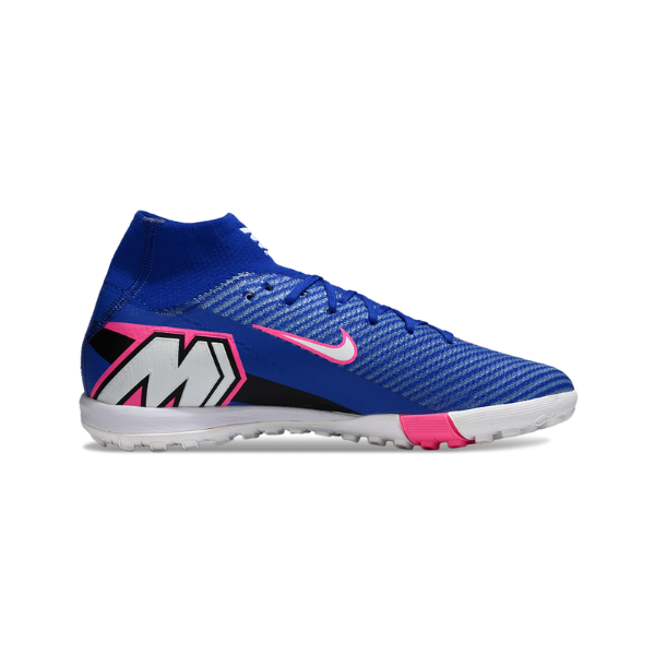 Nike Mercurial Superfly 10 Elite Blue, Pink and White TF Kids