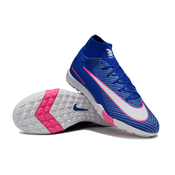 Nike Mercurial Superfly 10 Elite Blue, Pink and White TF Kids