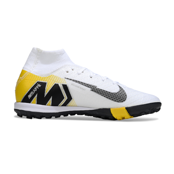 Nike Mercurial Superfly 10 Elite White Mbappe Pack TF Kids