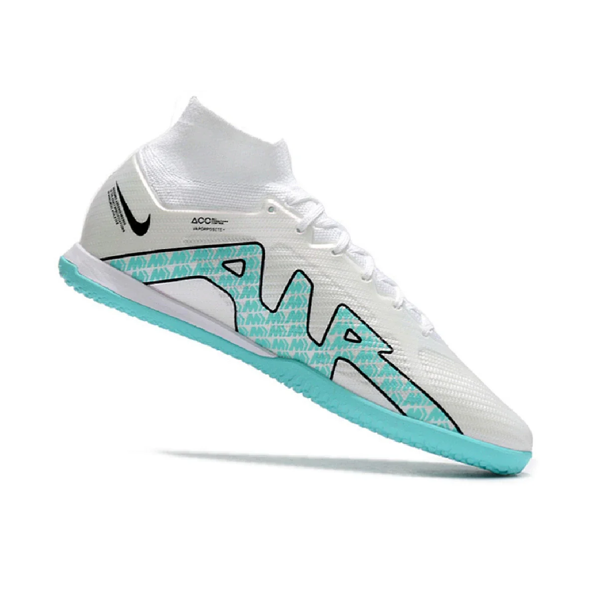 Nike Mercurial Superfly 9 Elite White and Blue IC