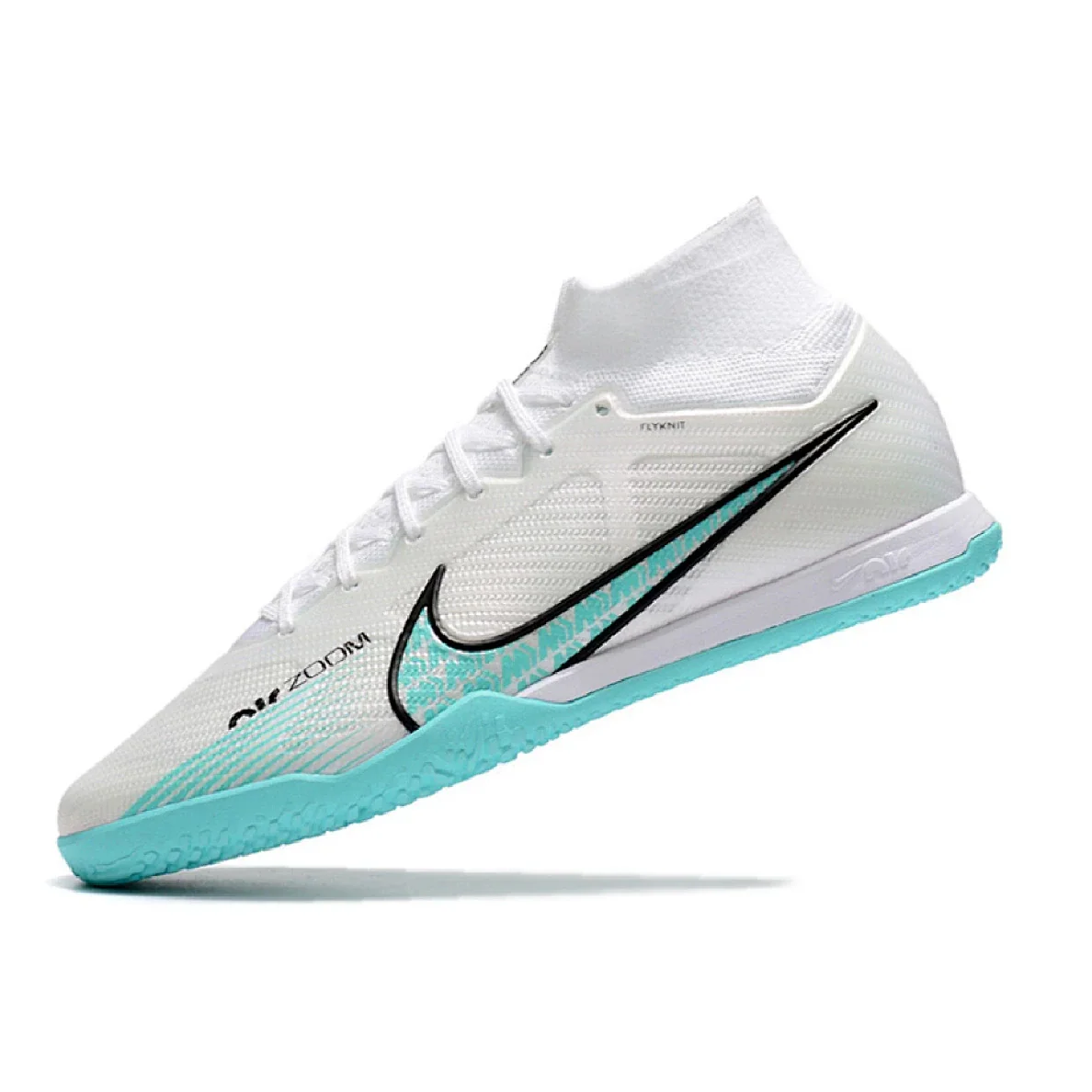 Nike Mercurial Superfly 9 Elite White and Blue IC