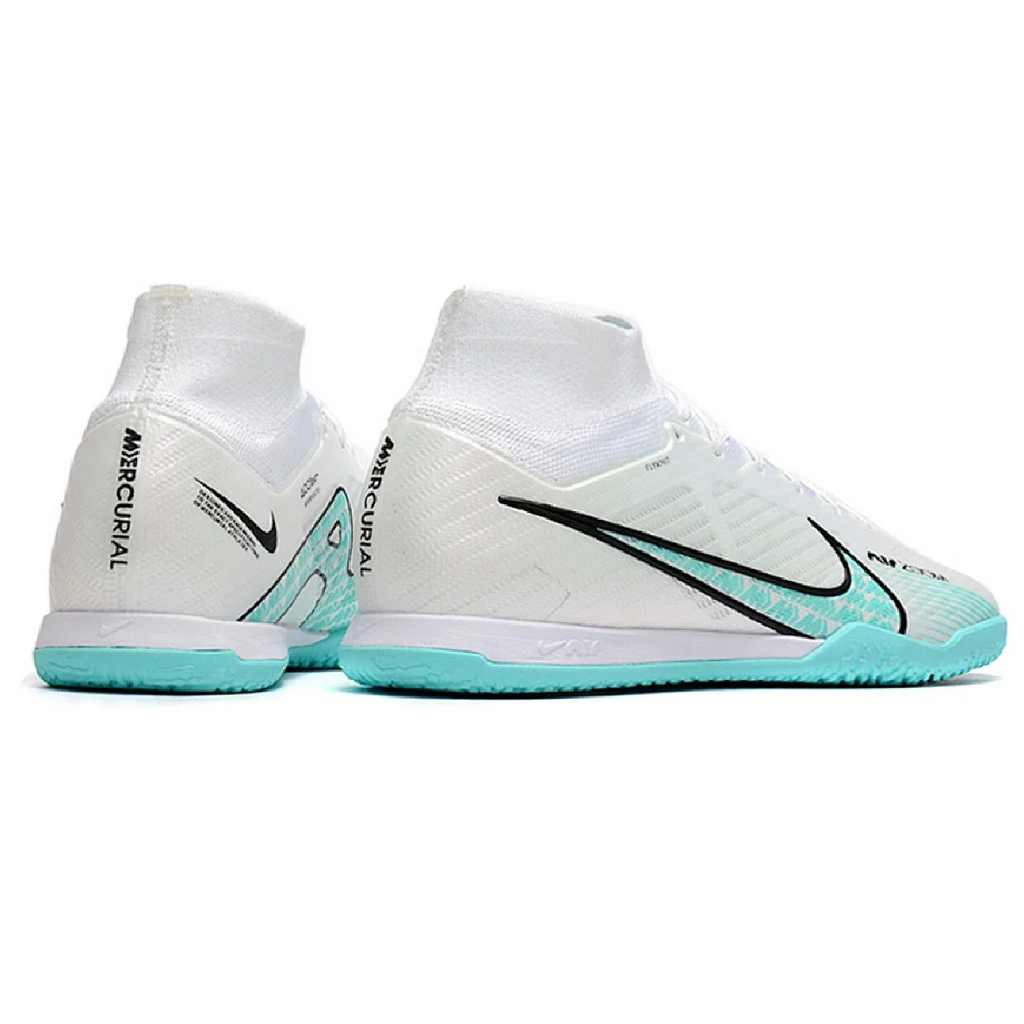 Nike Mercurial Superfly 9 Elite White and Blue IC