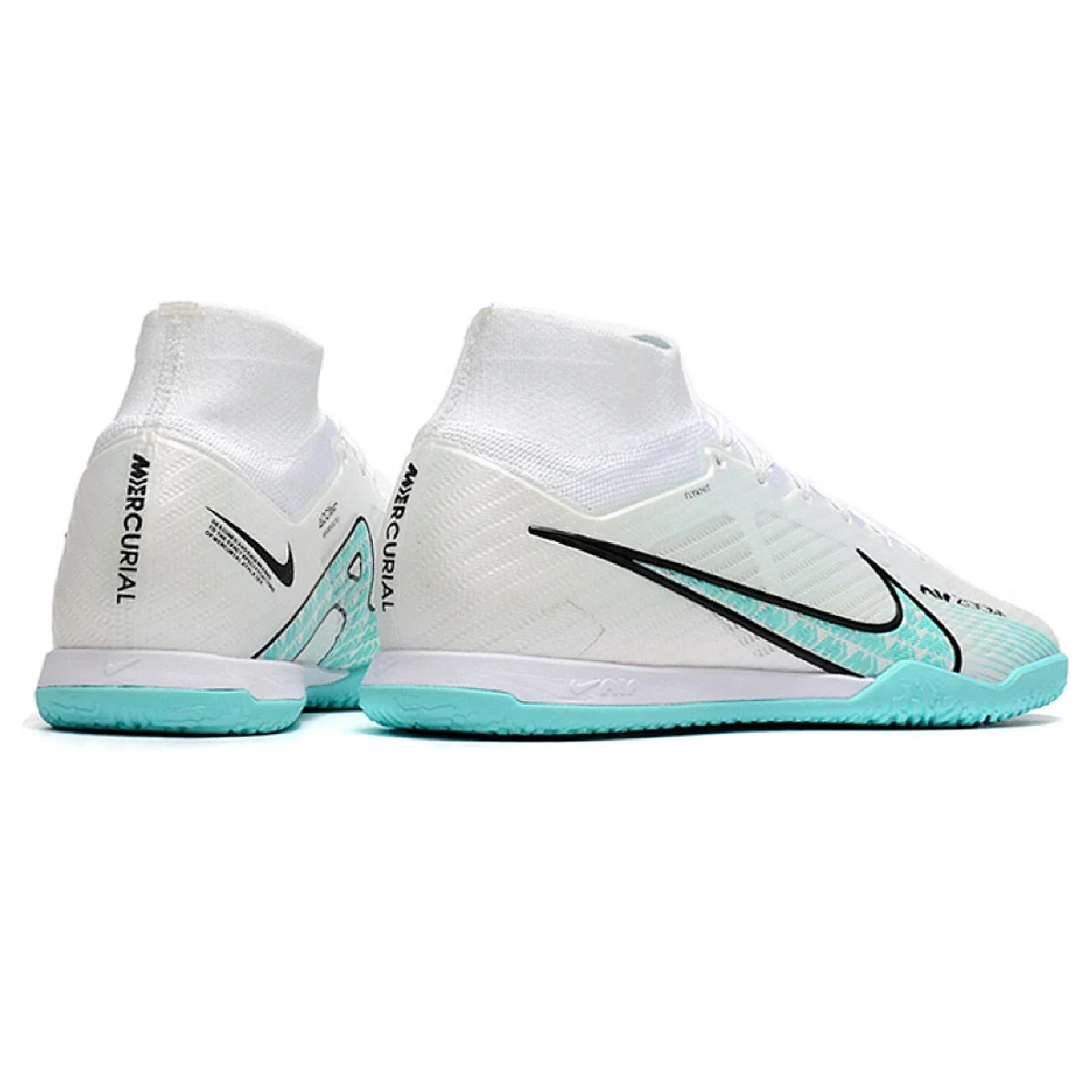 Nike Mercurial Superfly 9 Elite White and Blue IC