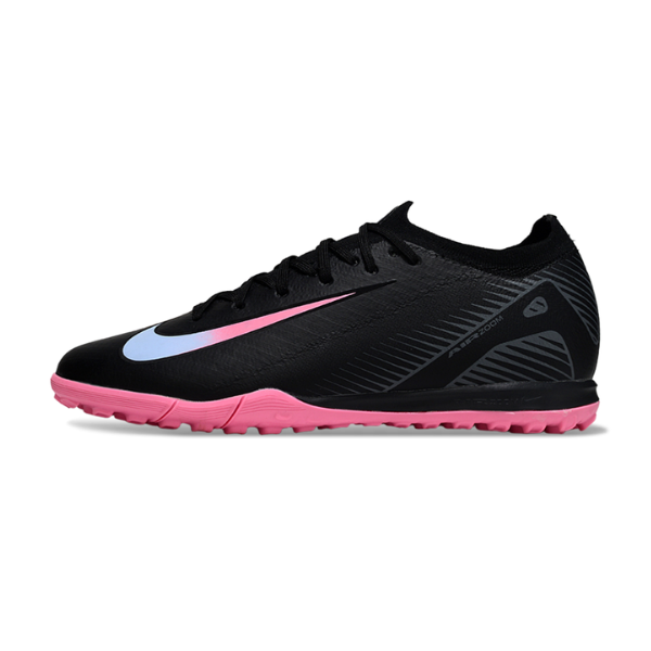 Nike Zoom Mercurial Vapor 16 Elite Black Blue and Pink TF