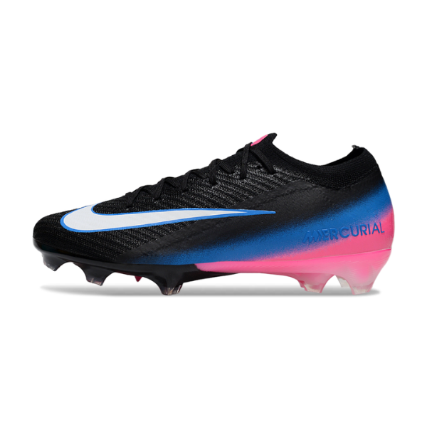Nike Air Zoom Mercurial Vapor 16 Elite Black Pink and Blue FG