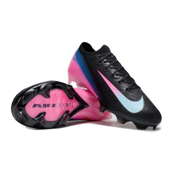 Nike Mercurial Vapor 16 Elite Black, Pink and Blue FG Kids